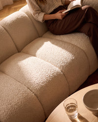 DUNE 2/3 PL - Bouclette beige